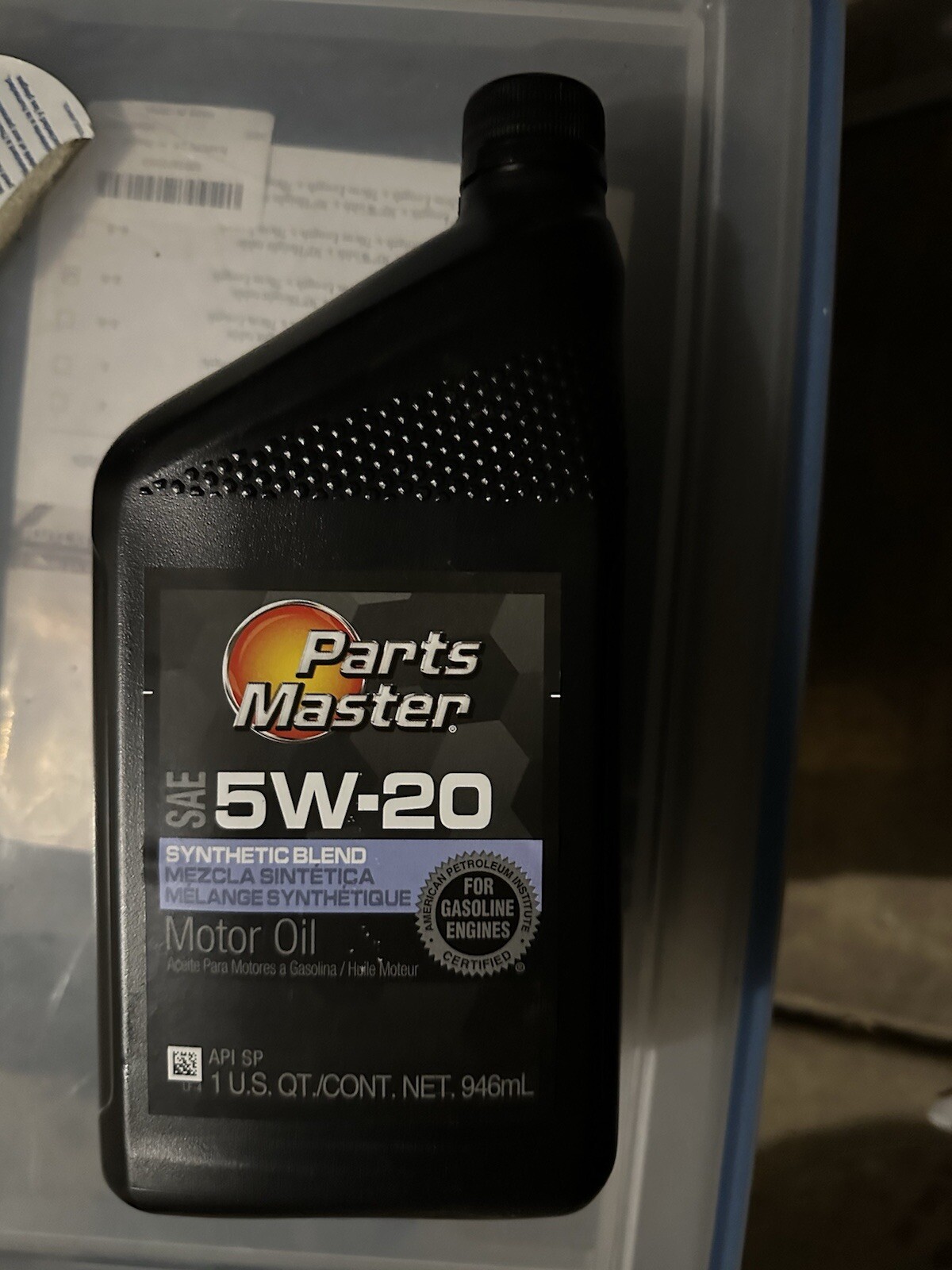 Parts Master 5W-20 1 qt