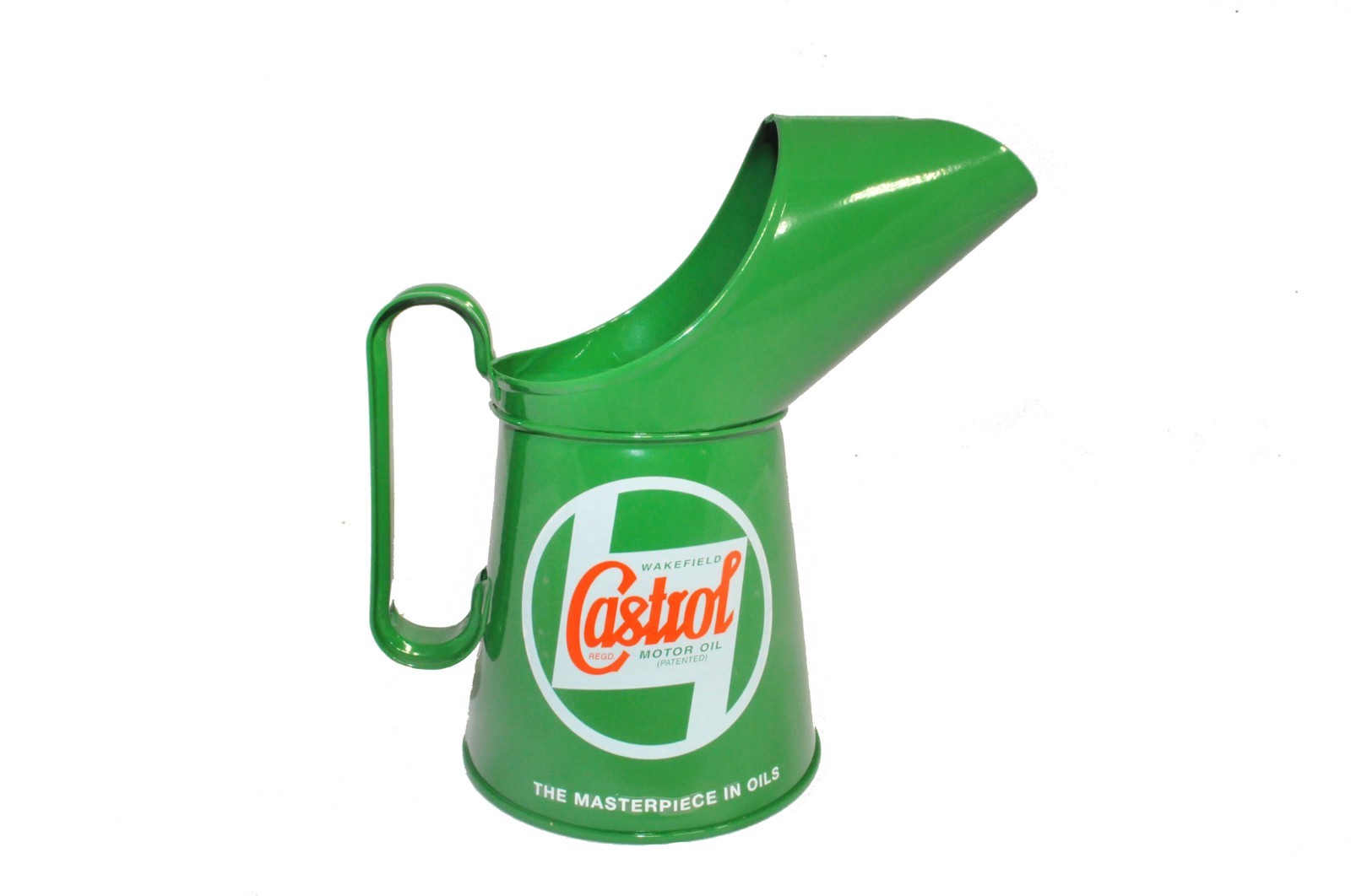 New 1 Pint Castrol Oil Jug, 1 Pint Pouring Jug