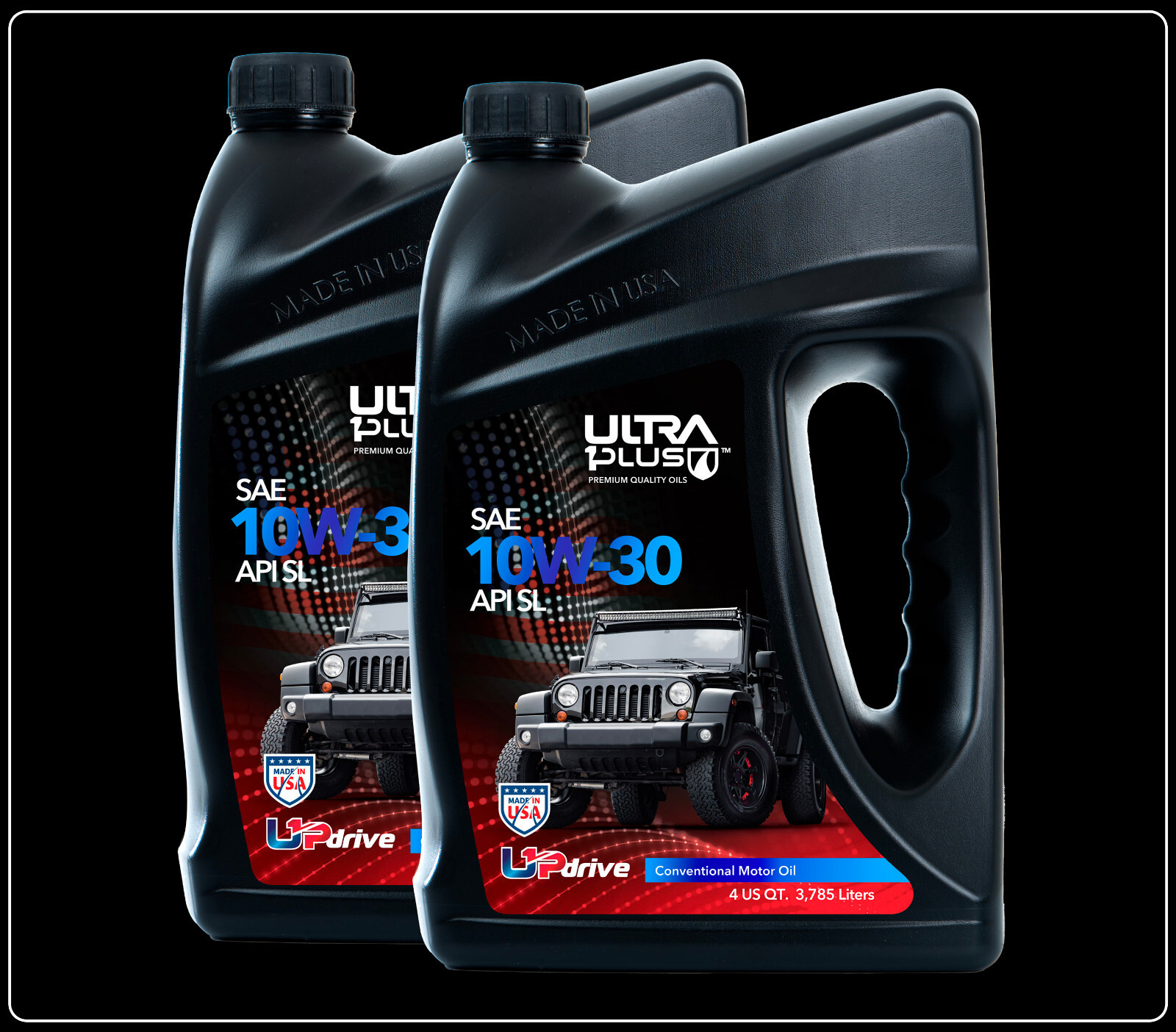 Ultra1Plus SAE 10W-30 Conventional Motor Oil API SL (US Gallon – 4 QTS)