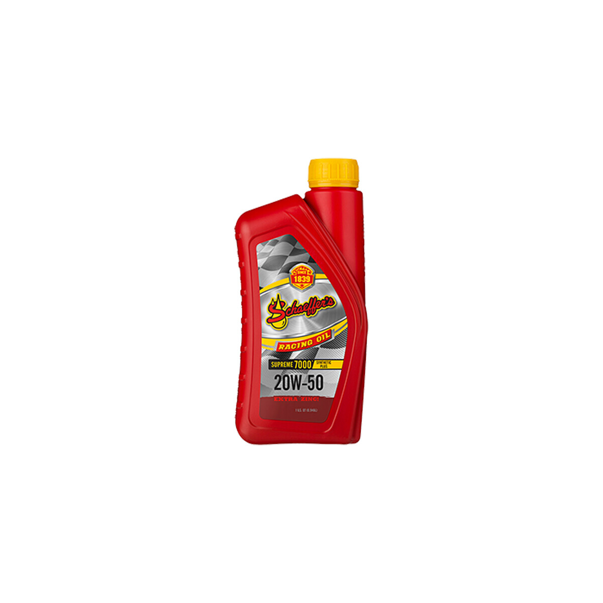 Schaeffer’s Oil Supreme 7000™ Synthetic Plus Racing Oil 20W-50 (Quart) #705