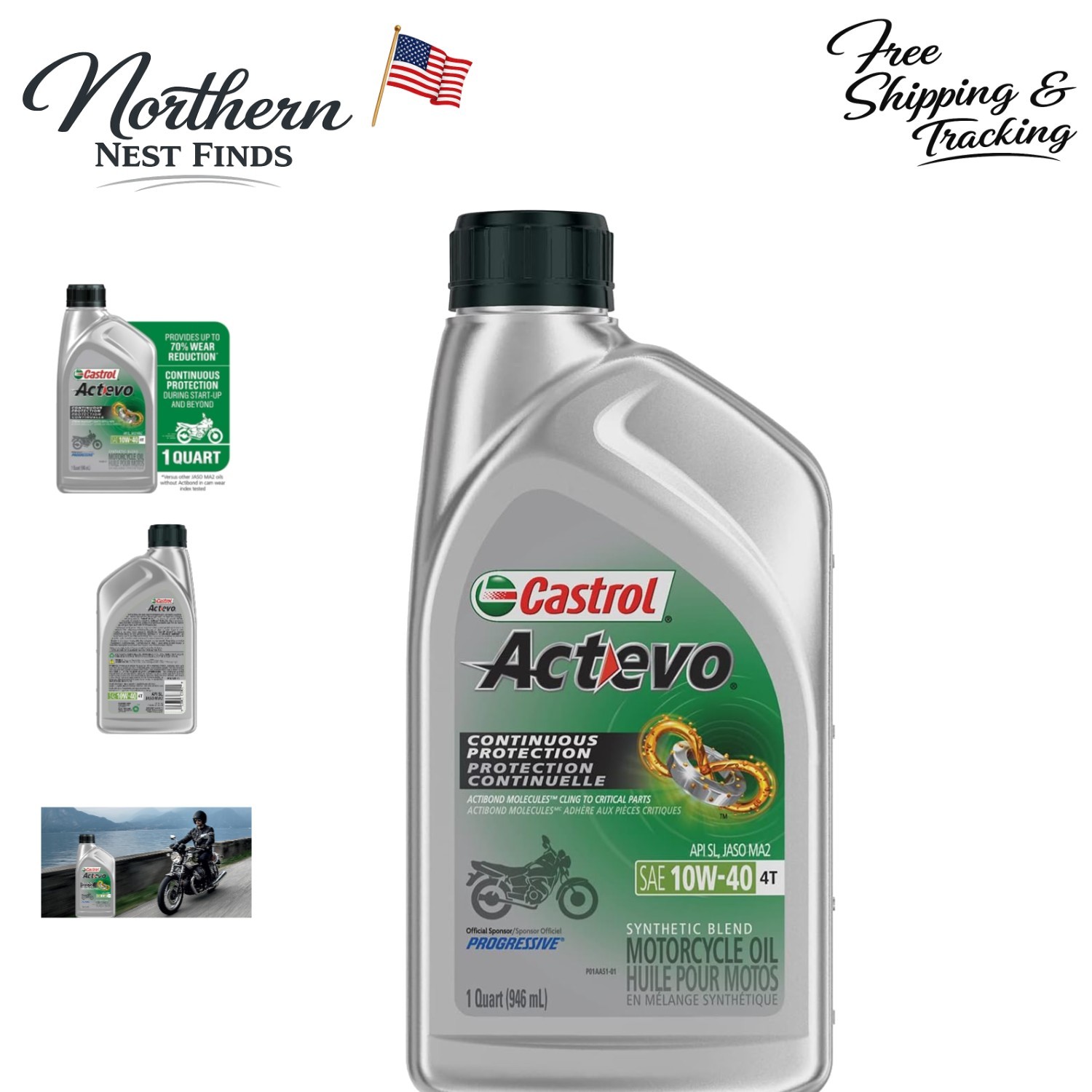 Castrol Actevo X-Tra 4T Synthetic Blend 10W40 – Superior Scooter Engine Oil