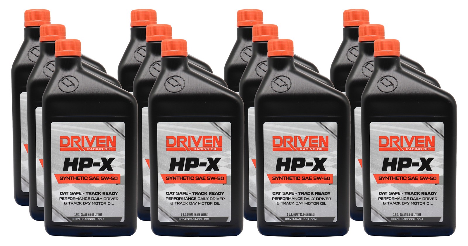 Driven Racing Oil HP-X 5W50 Motor Oil Case 12/Qt