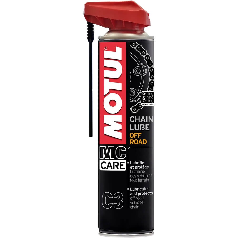Motul C3 Chain Lube Off Road Motorcycle Chain Spray Grease 400ml Motocross Enduro