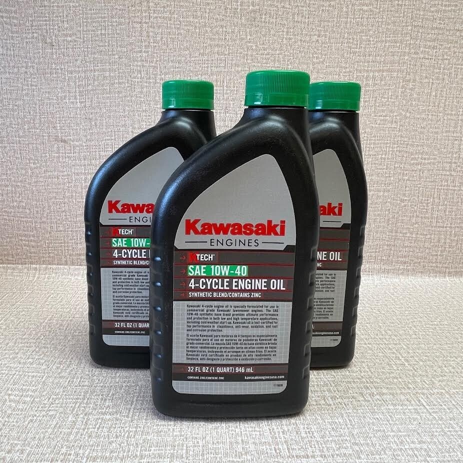 Kawasaki 99969-6296 4-Cycle Engine Oil 32oz SAE 10W-40 (3)