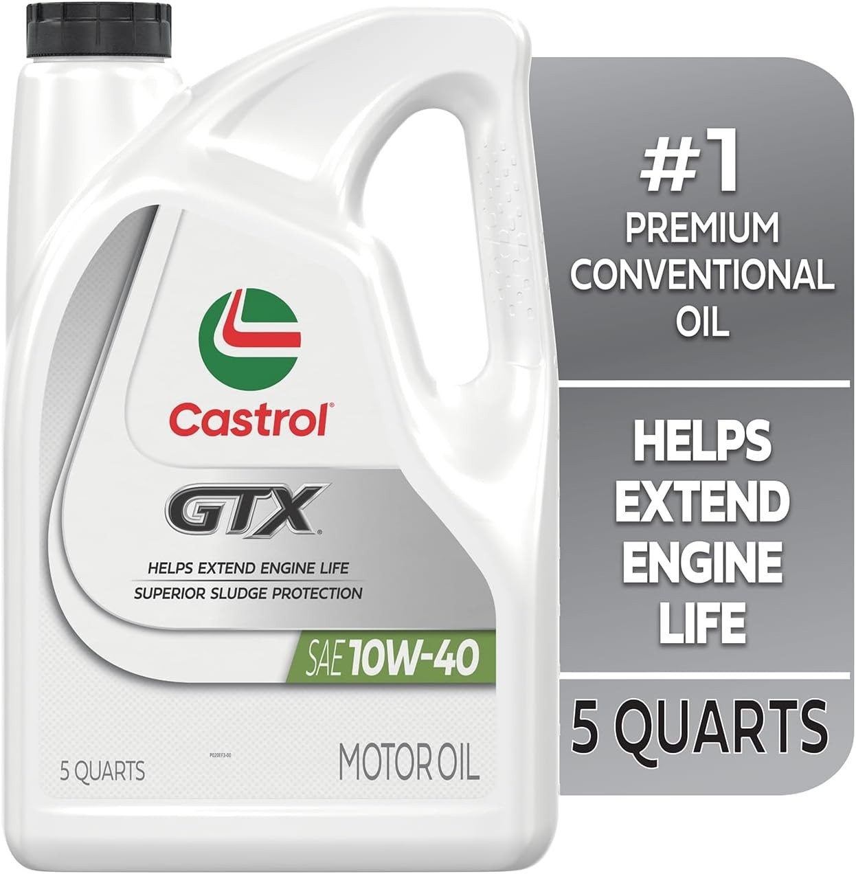 GTX 10W-40 Conventional Oil – Superior Protection in 5 Quart Bottle