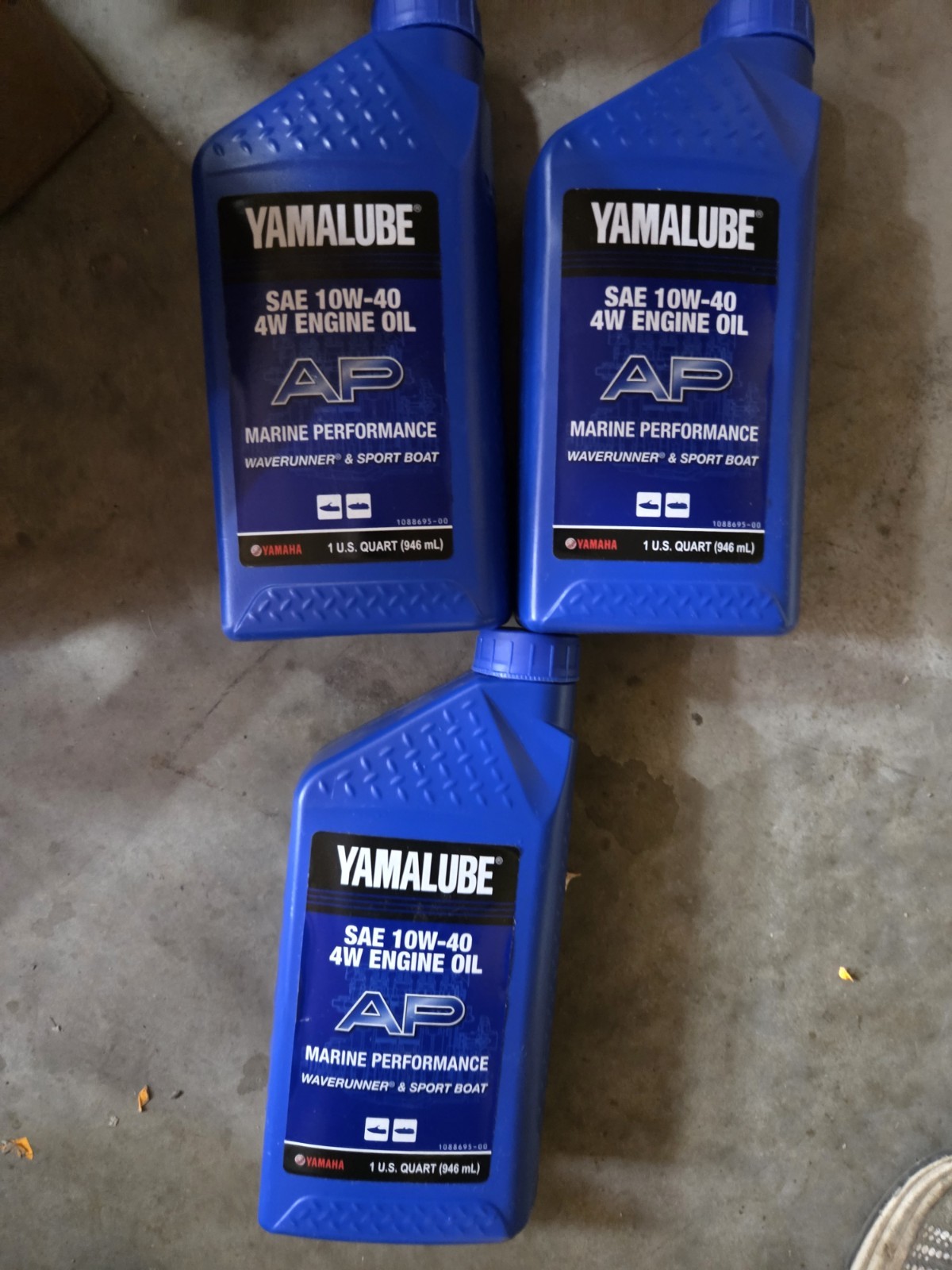Yamalube All Purpose 4 Four Stroke Oil 10w-40 3 quarts