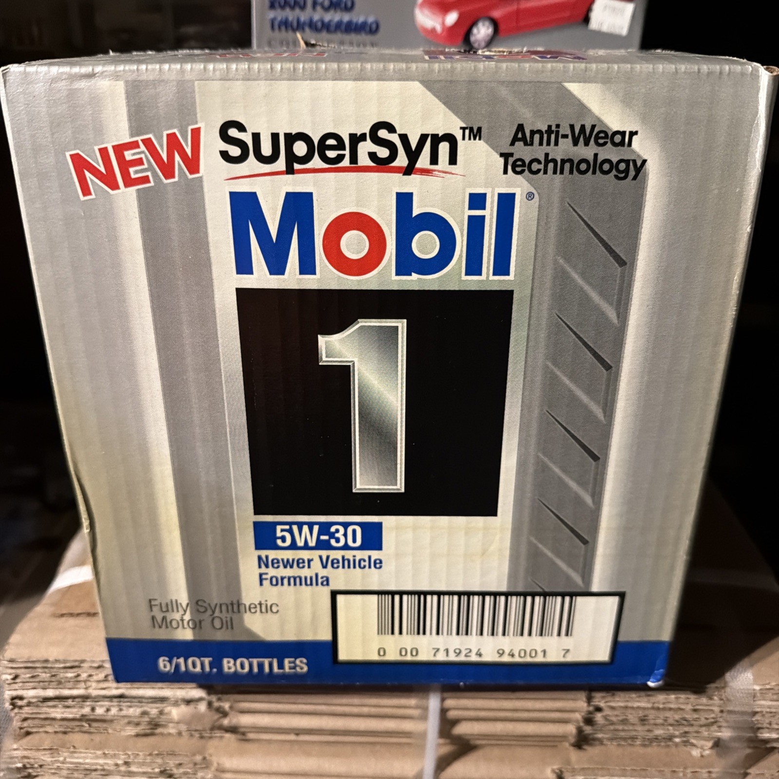 Mobil 1 Advanced Full Synthetic Motor Oil 5W-30, 6-pack of 1 quarts SuperSyn
