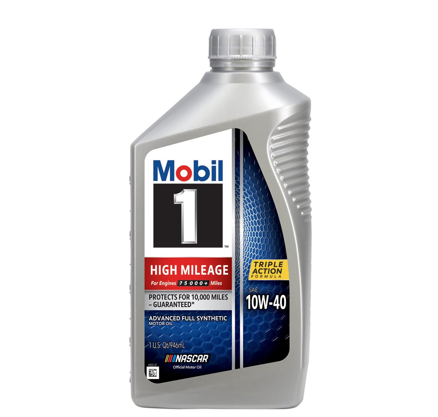 7 PACK – MOBIL 103536 High Mileage 10W-40; Mobil 1 High Mileage; Full Synthetic