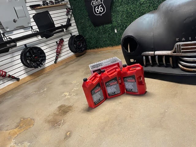3 Pack Super Duty Diesel SAE 10W-30 Engine Motor Oil Motorcraft WSS-M2C171-F1