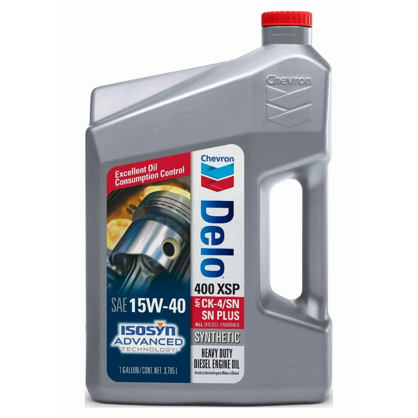 Chevron Delo XSP 15W-40 Heavy Duty Synthetic Diesel Motor Oil – 1 Gallon
