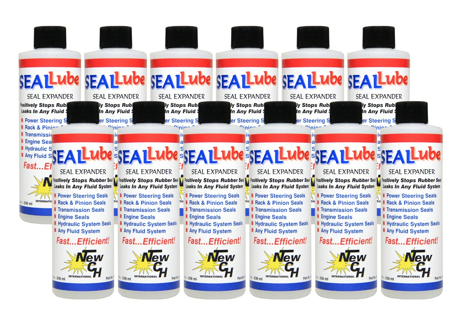 SEALLUBE CASE OF 12 – STOPS LEAKS FROM ANY RUBBER SEALS GUARANTEED-INC SHIPPING
