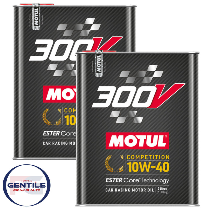 Oil MOTUL 300V 10W-40 Competition Ester Core 4 Lt Car Racing Oil