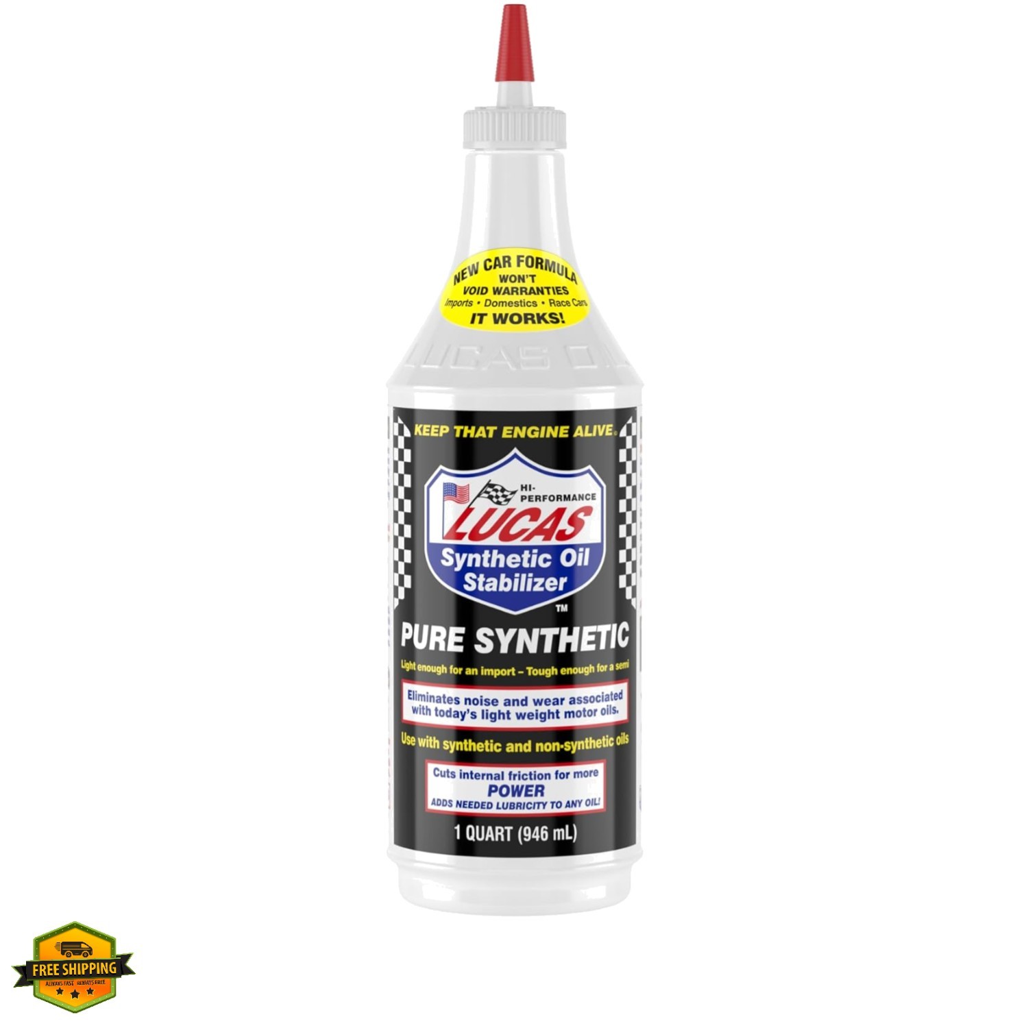10130 Pure Synthetic Oil Stabilizer – 1 Quart
