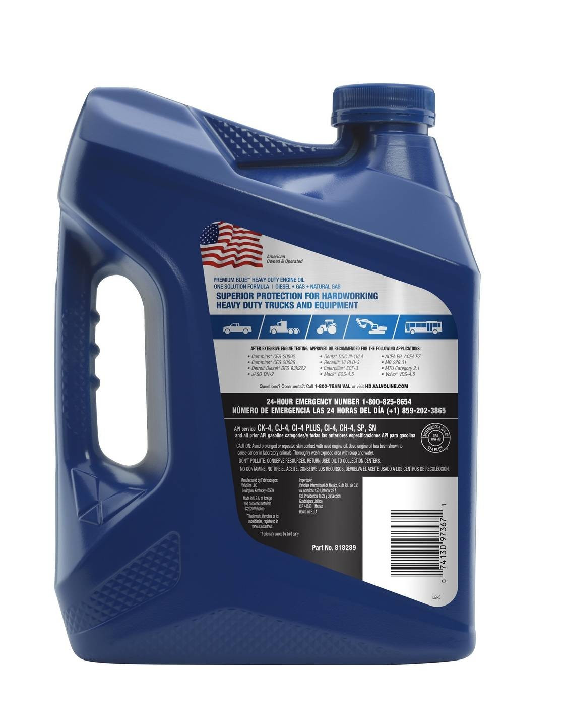 SALE- 3 Pack Valvoline Premium Blue One Solution GEN2 10W-30 Motor Oil