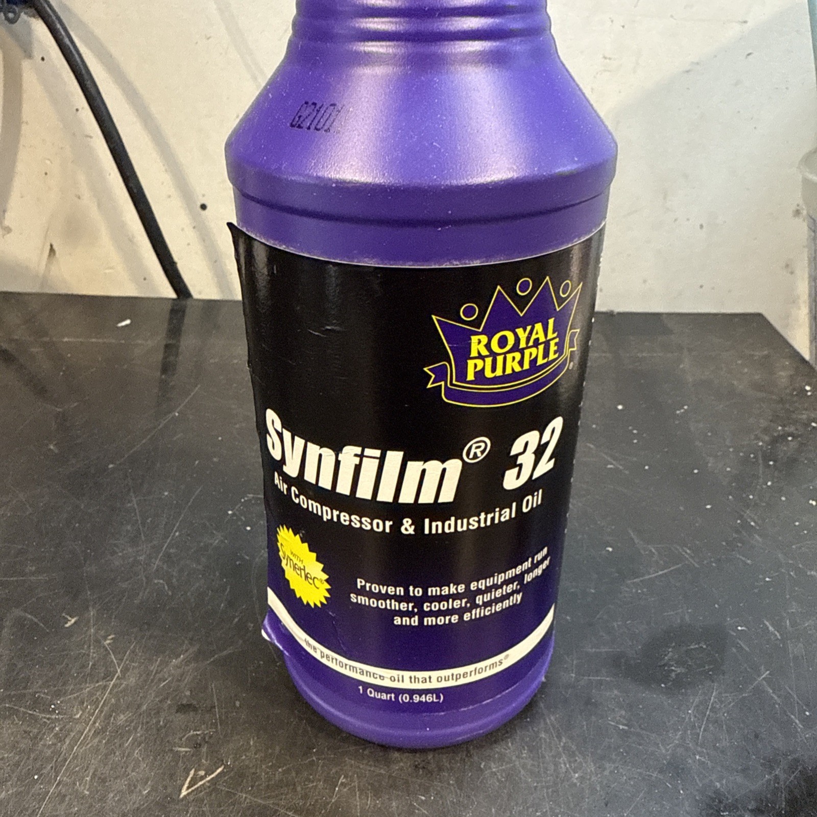 Royal Purple Synfilm 32 Air Compressor & Industrial oil, 1 Quart bottle #108234