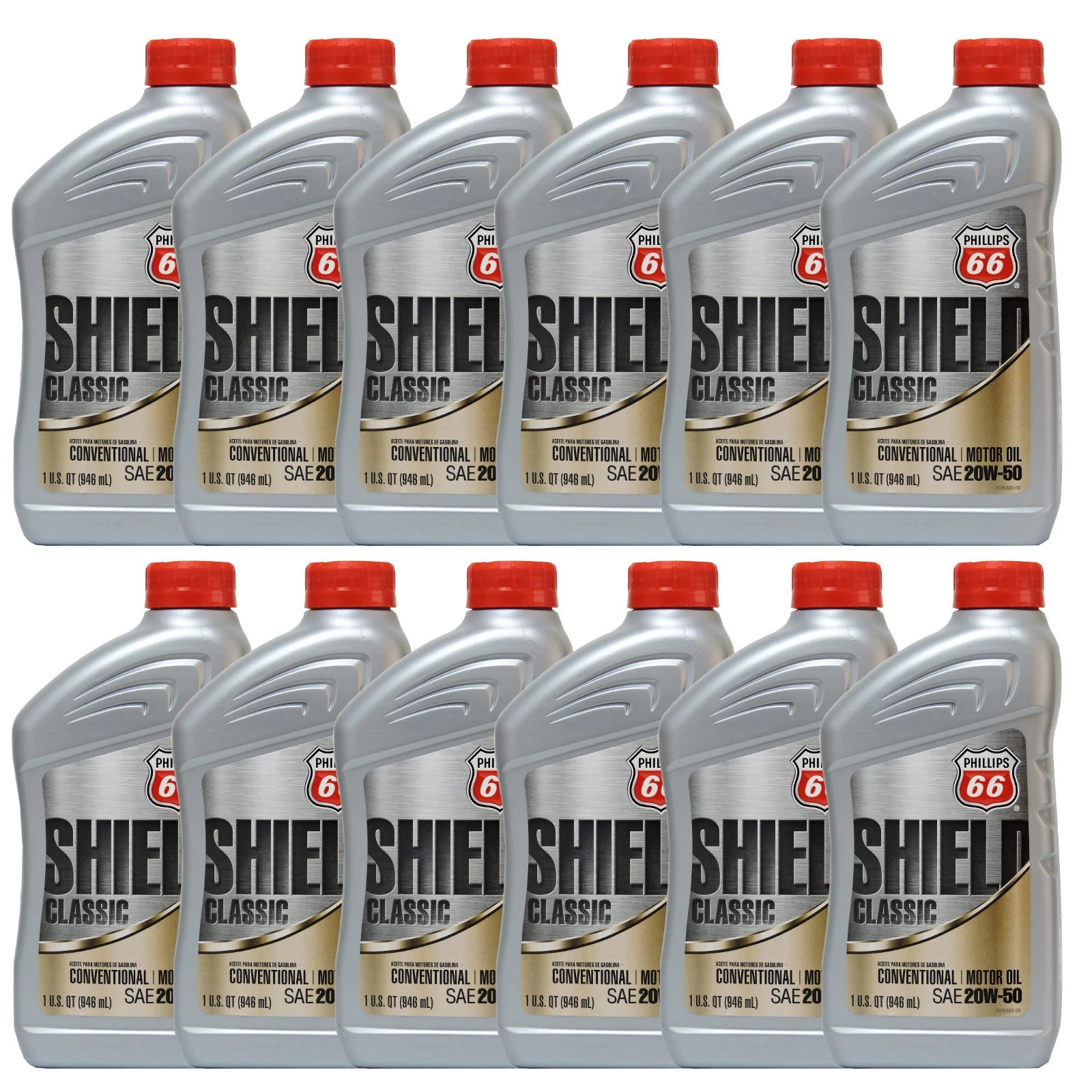 20w50 conventional motor oil phillips 66 Shield classic