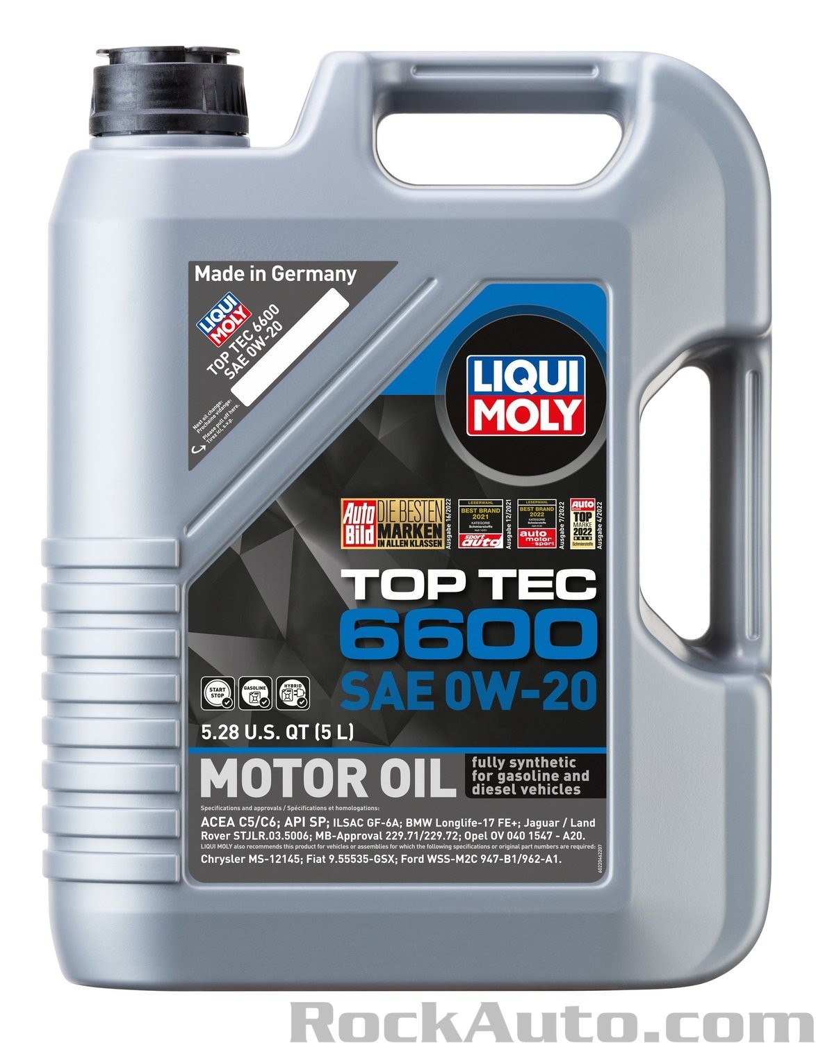 LIQUI MOLY 22046 Top Tec 6600 0W-20; 5 Liter-SALE