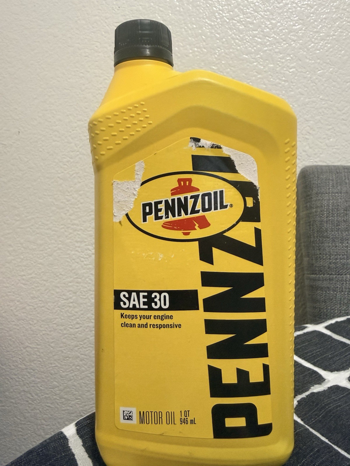 Pennzoil SAE 30 Heavy Duty Motor Oil 1 QT (946mL) Conventional 4-Cycle Engine