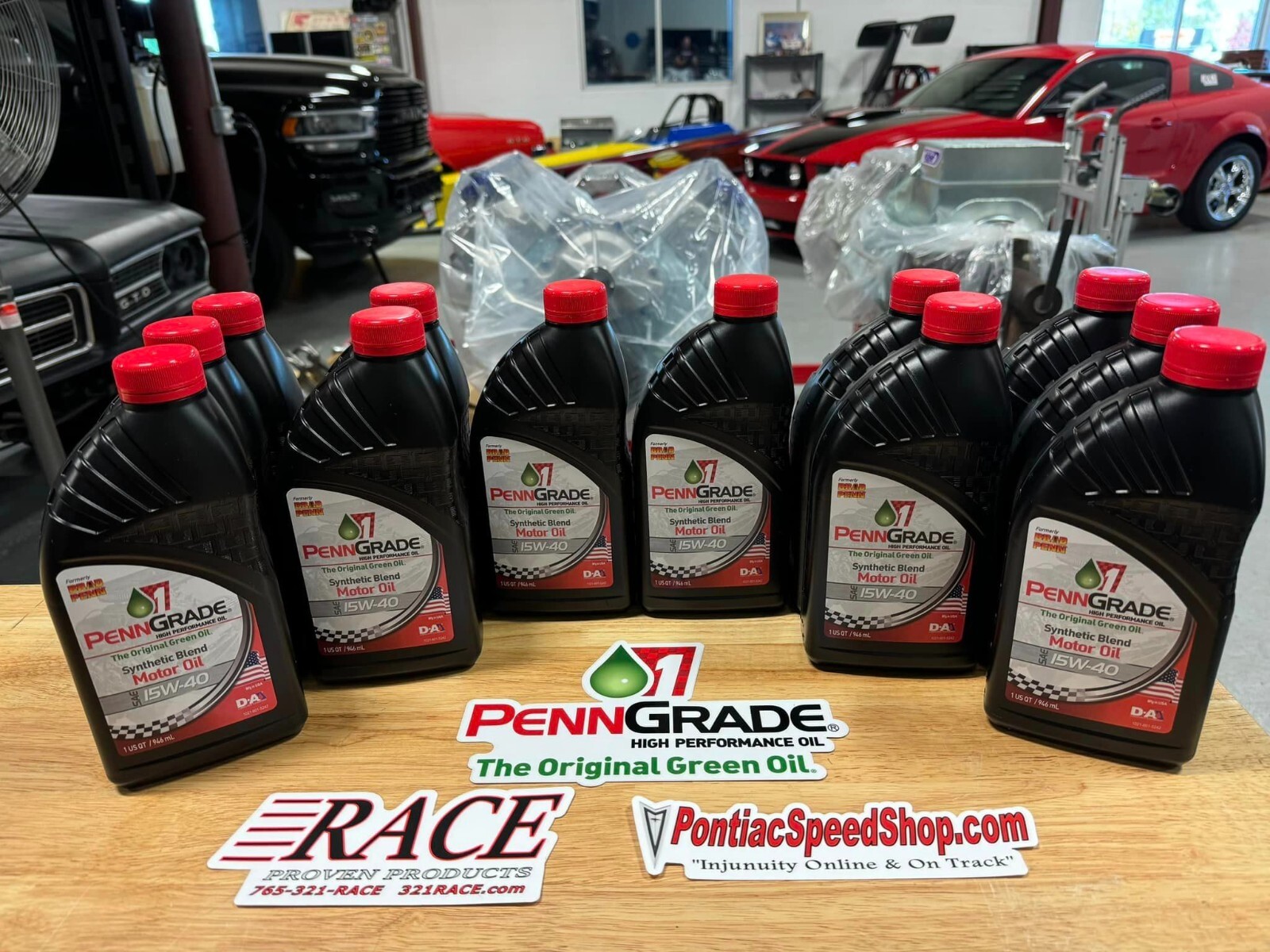 Brad Penn PennGrade1 Penn Grade 15w-40 High Zinc Synthetic Blend Oil 12 Qt Case