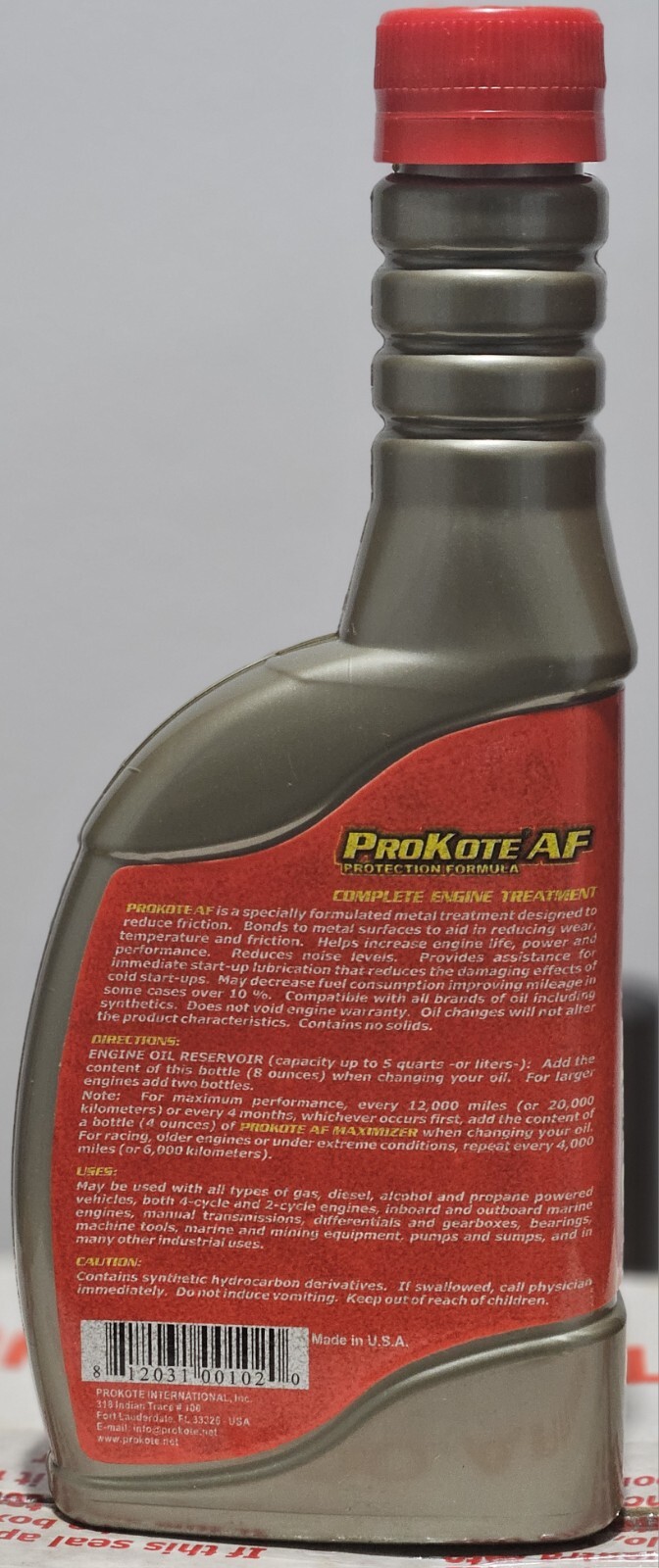 PROKOTE Metal Treatment, Oil Additive (Box Of 12 Units)