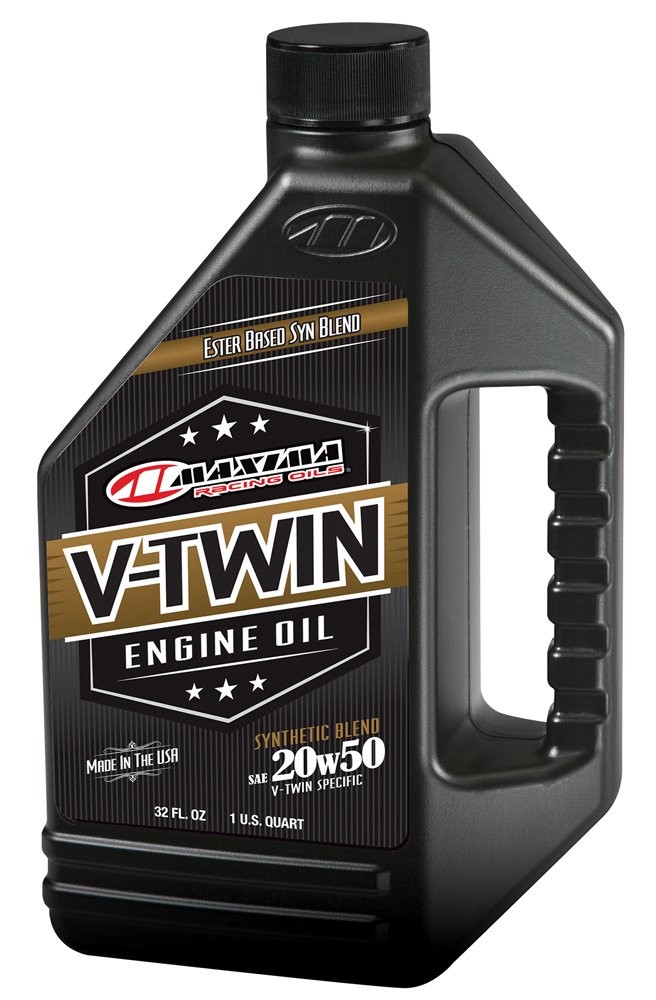 MaxHiflo VTTOCK22 Complete Engine Oil Change Kit for V-Twin Synthetic 6 quart