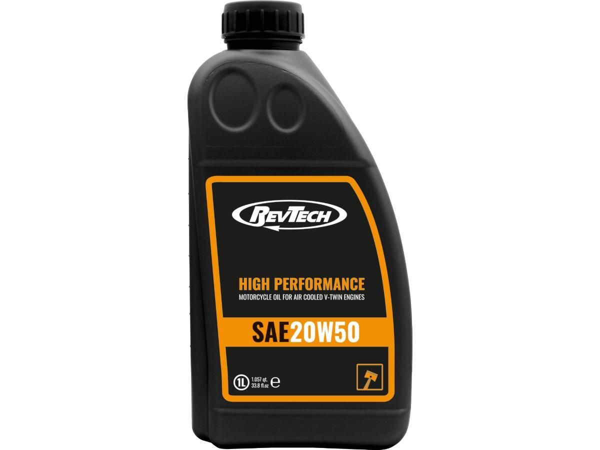 RevTech SAE 20W50 Harley-Davidson VTwin Mineral Engine Oil (1 Liter)