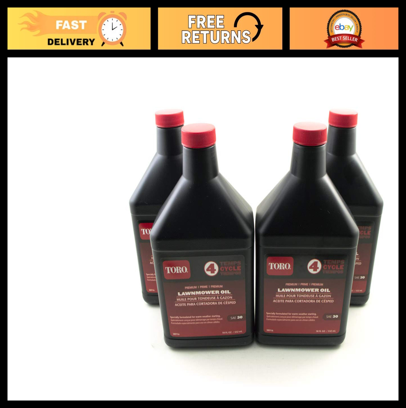 SAE 30 Motor Oil 18oz – High-Performance Engine Lubricant for Smooth Operation
