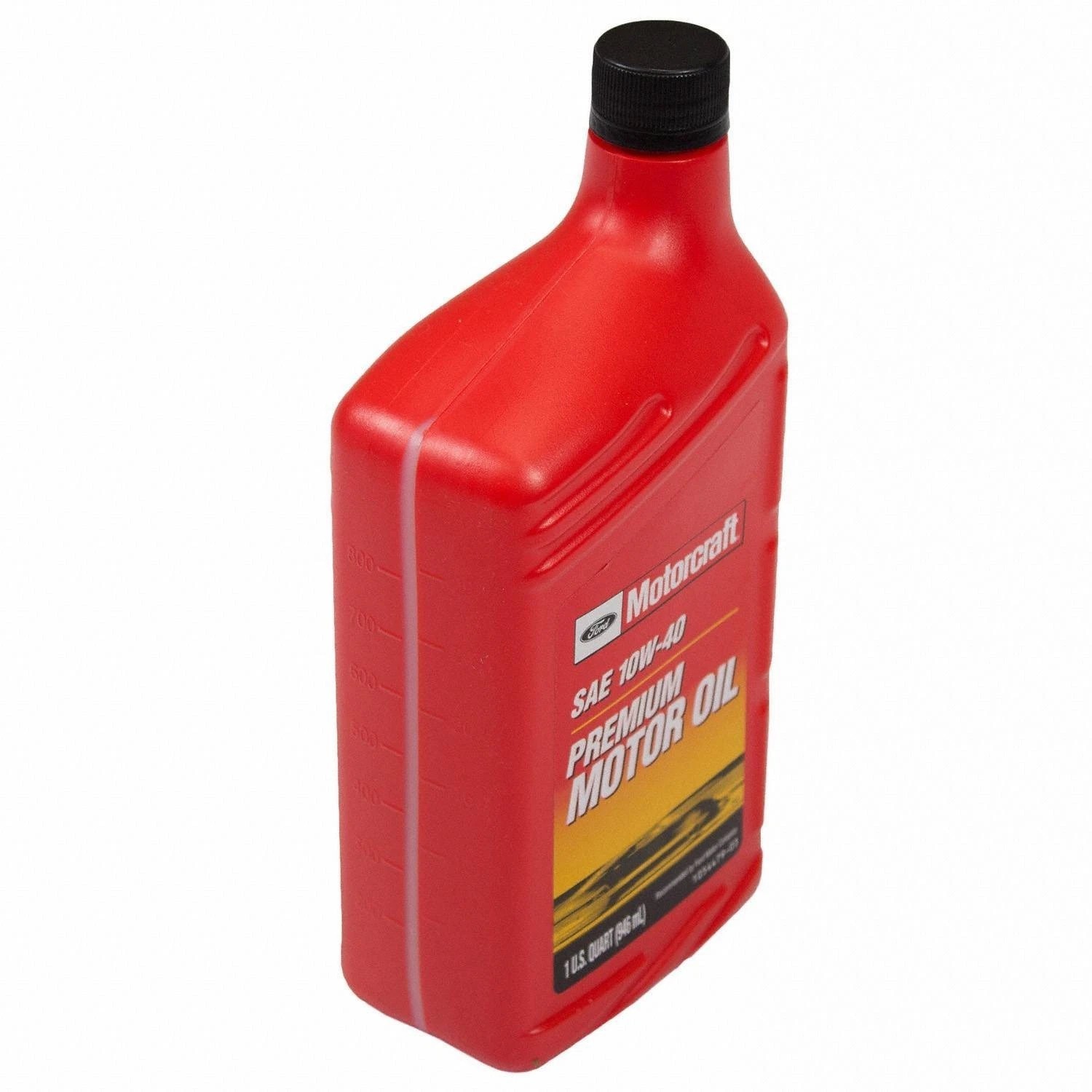 MOTORCRAFT XO10W40QP Premium; SAE 10W-40; 1 Quart