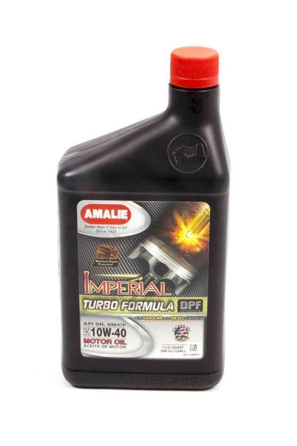 1 qt Amalie AMA71086-56 10W40 Conventional Motor Oil Pack of 1 Performance Parts