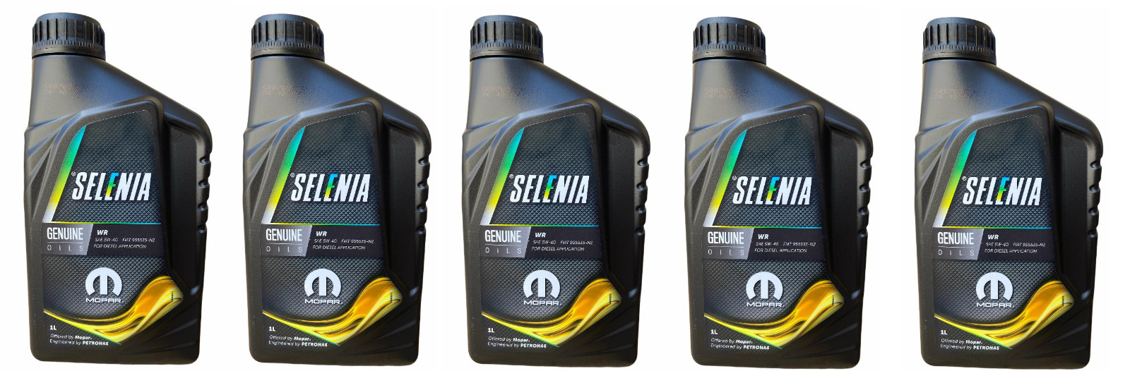 MOPAR SELENIA WR 5W40 DIESEL 5 LT LITRI ORIGINALE FIAT ALFA ROMEO LANCIA