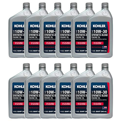 Case of Kohler Synthetic Blend Universal 10W-30 Oil – 25 357 64-S, 2535764-S,…