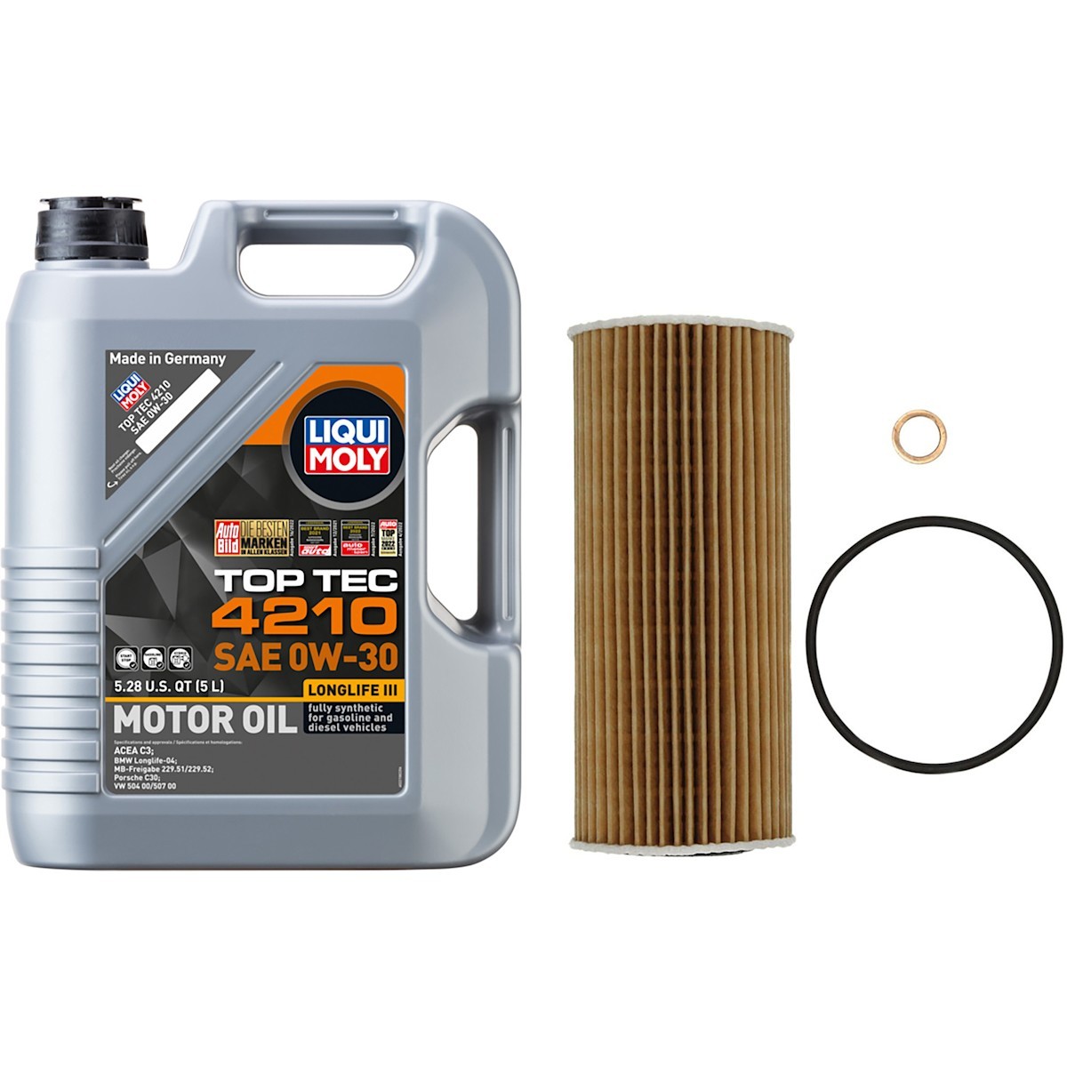 KIT-041024-253 Mahle Oil Filter for BMW X5 335d 2009-2011