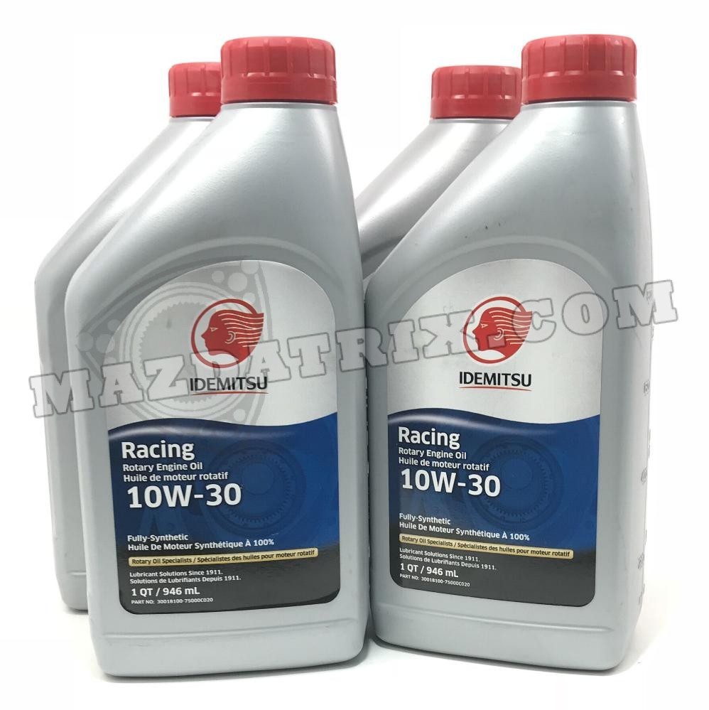Idemitsu 10W-30 Oil for Mazda Rotary Engines – 4 Quarts — FC3S, RX7, RX8, FD3S