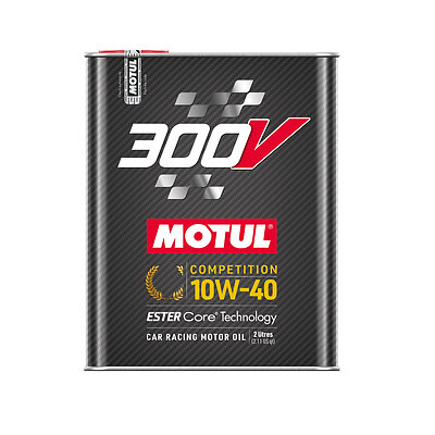 Motul Usa Mtl110821 300V Competition Oil 10W40 2 Liter Motor Oil, 300V Competiti