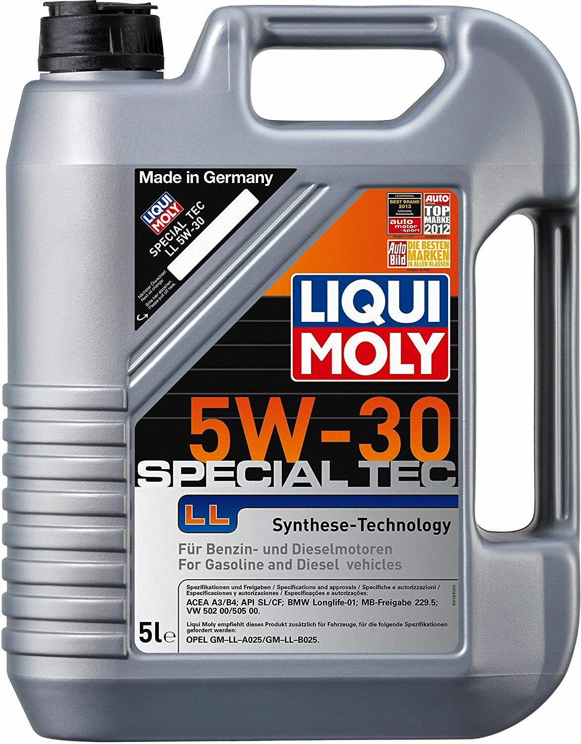 x7 LITER KIT SPECIAL TEC LL 5W-30 DIESEL & GAS Engine Motor Oil For BMW Mercedes