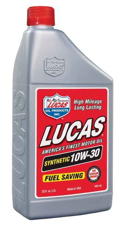 Lucas Oil Products 10050 Synthetic SAE 10W-30 Motor Oil
