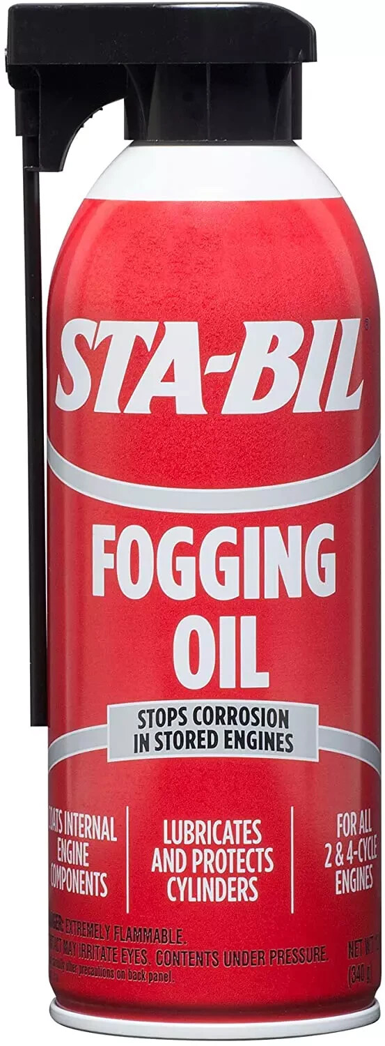 STA-BIL (22001) Fogging Oil, Stops Corrosion In Stored Engines, Lubricates 12 Oz