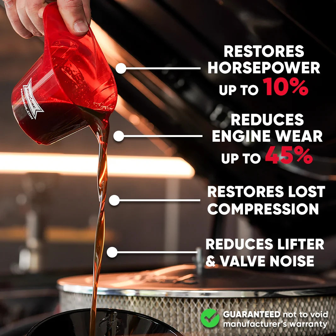 Prolube Engin Oil Treatment 5Gall – Engine Oil Additive for Gas & Diesel Engines