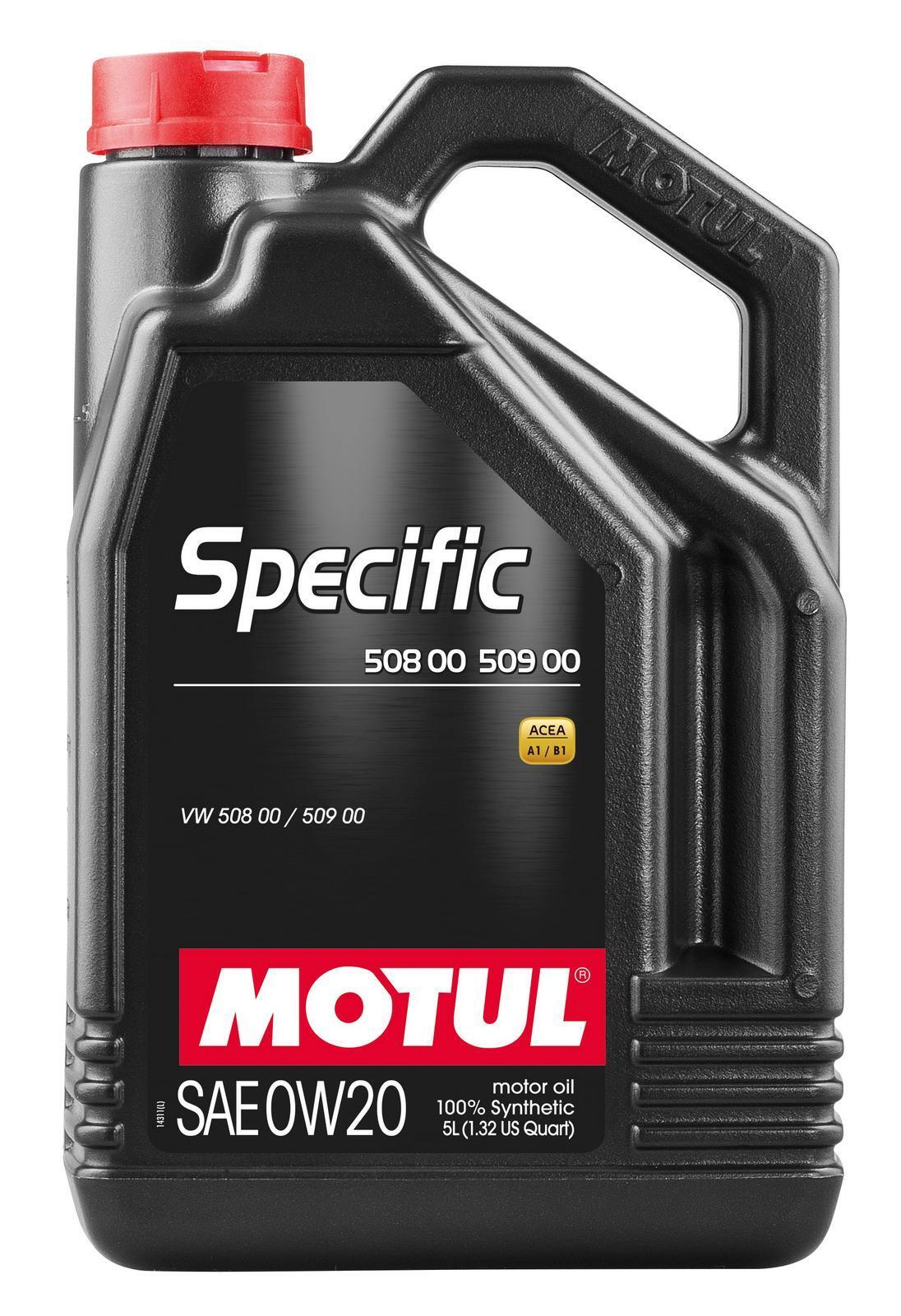 Motul Engine Oil – SPECIFIC 508 00 509 00 0W20 4X5L