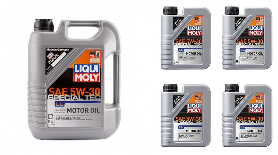 9 Liters LIQUIMOLY SPECIAL TEC LL 5W-30 Full Synthetic Motor Oil
