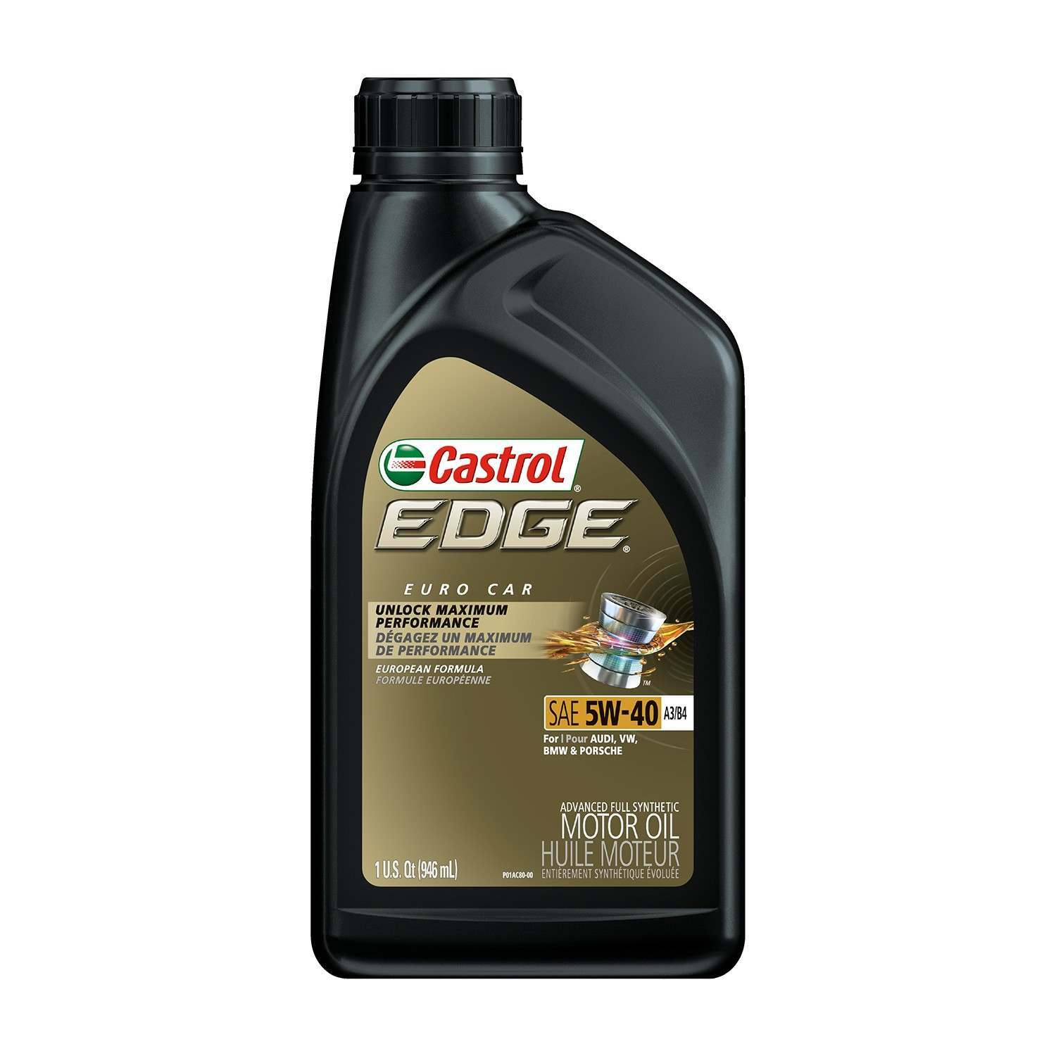 x7 QUART 5w40 CASTROL EDGE EURO CAR 5W-40 Engine Motor Oil For BMW MASERATI MINI