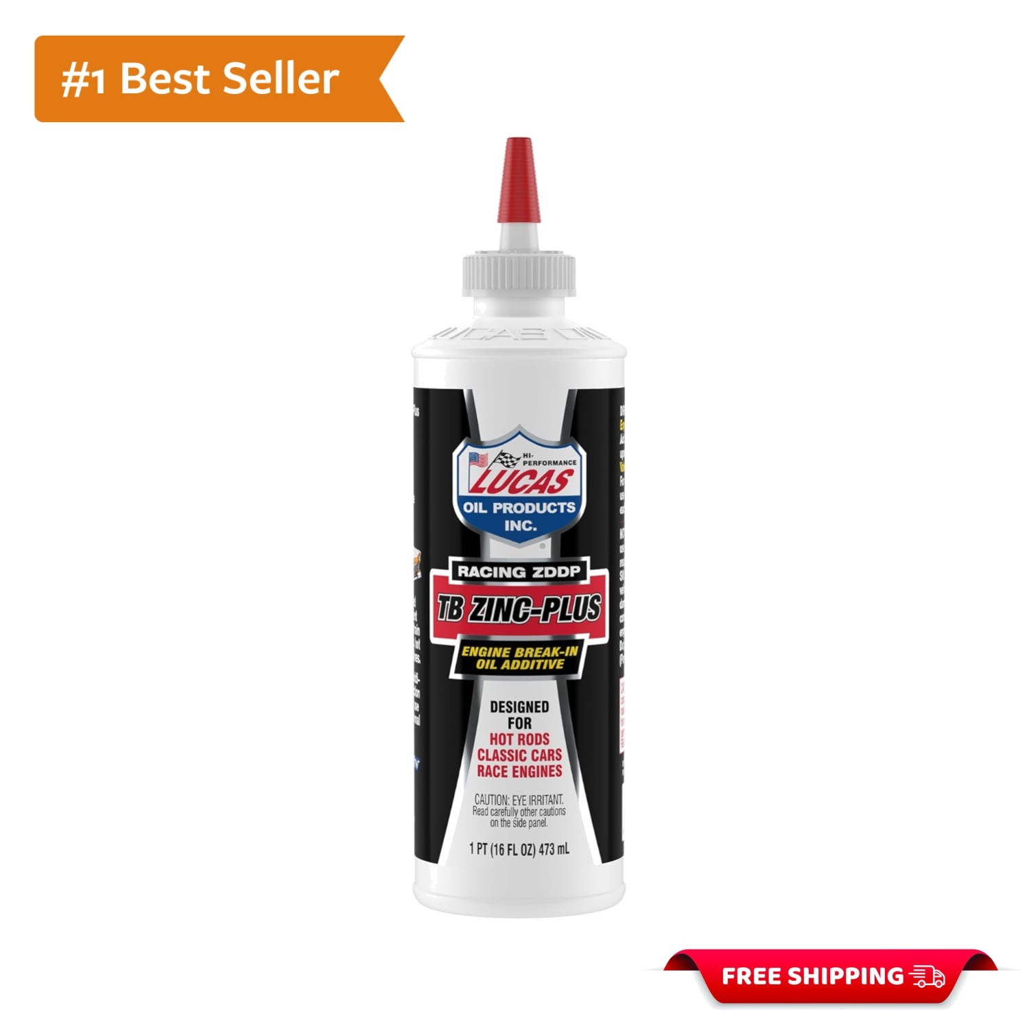 Engine Break-In Oil Additive (16 Fl Oz) – Universal Fit for Cars