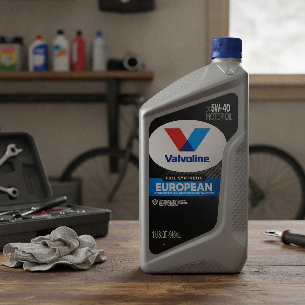 Trusted SAE 5W-40 Synthetic Motor Oil – 1 QT Bottle for European Car Enthusiasts