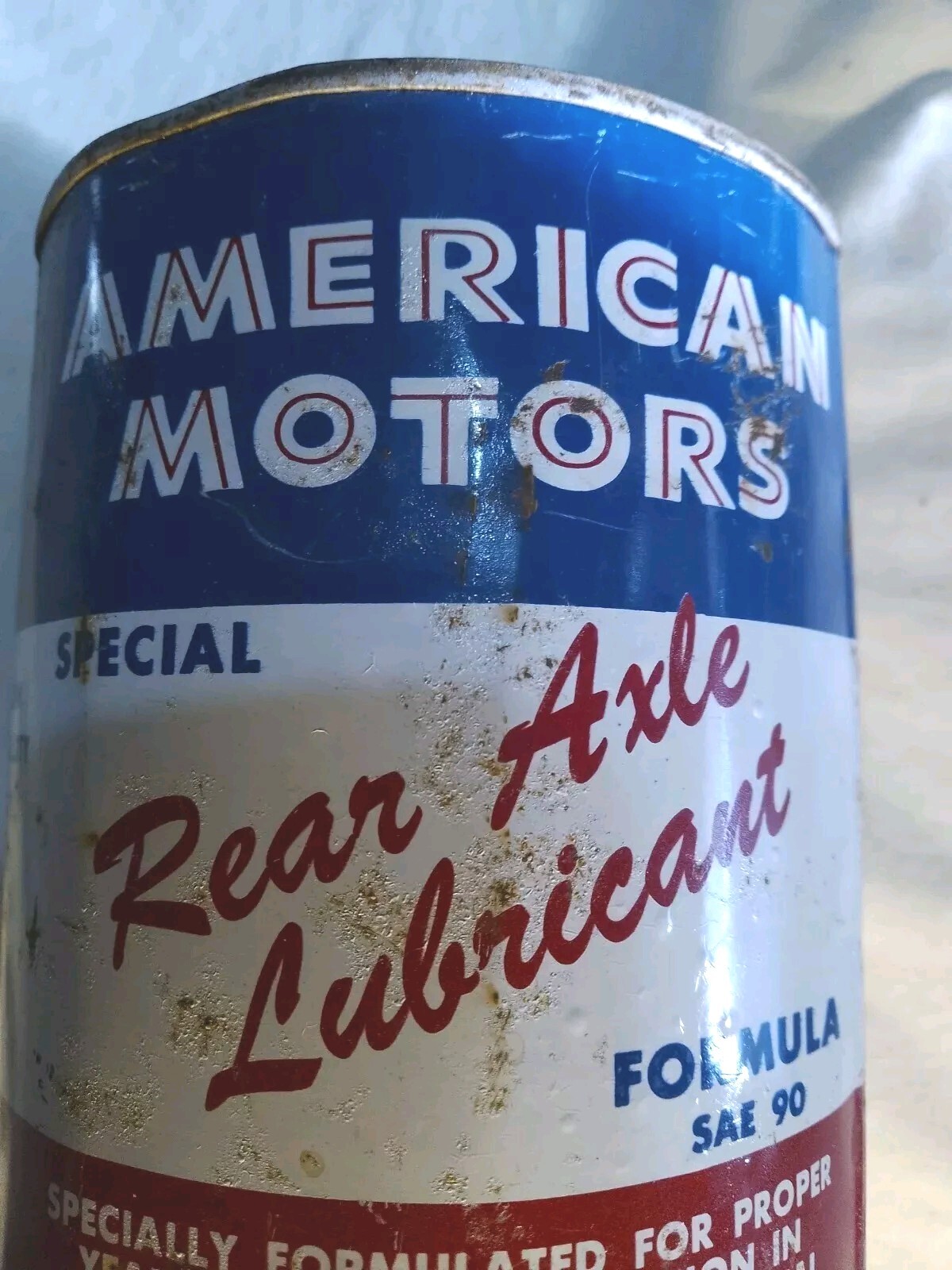 RAMBLER/AMC 1962/1966 ORIGI P/N 8991018 1 QT SAE90 CANS OF REAR DIFFERENTIAL OIL