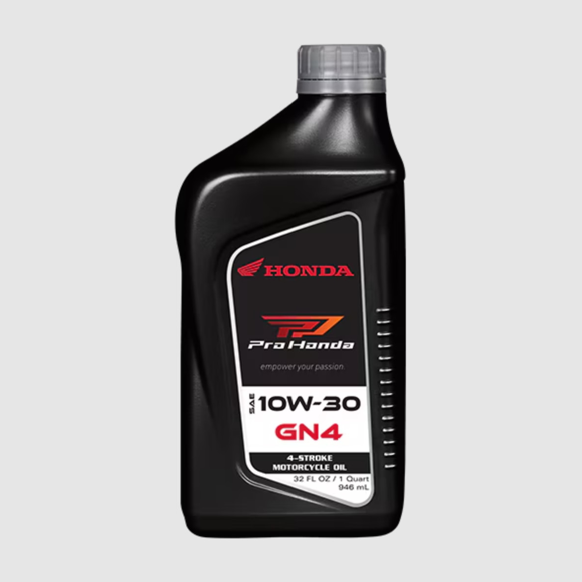 Pro Honda Oils GN4 4-Stroke Motor Oil 10W30 1 quart (08C35-A131M02)