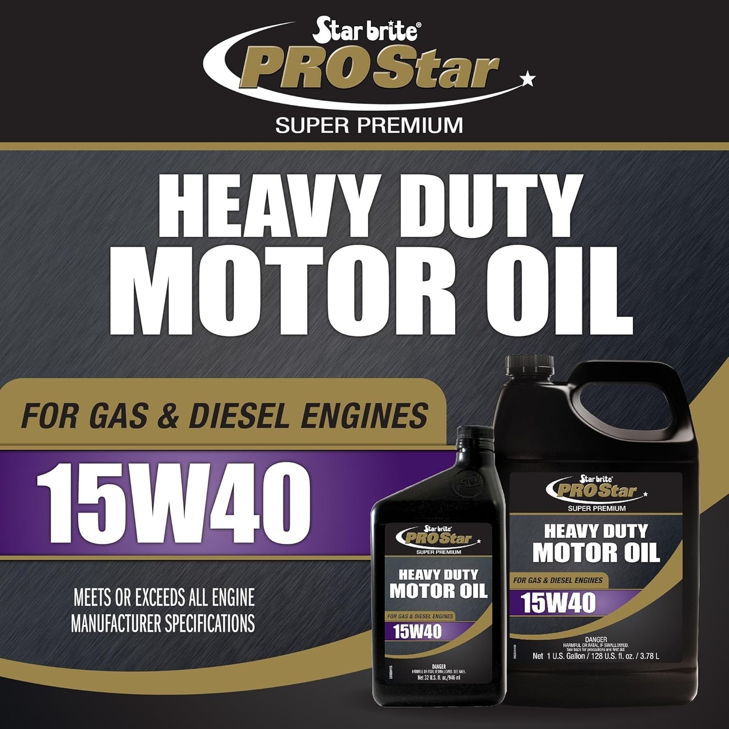 Pro Star Super Motor Oil SAE 15W-40 – High Performance, Heavy-Duty Engine Pr…