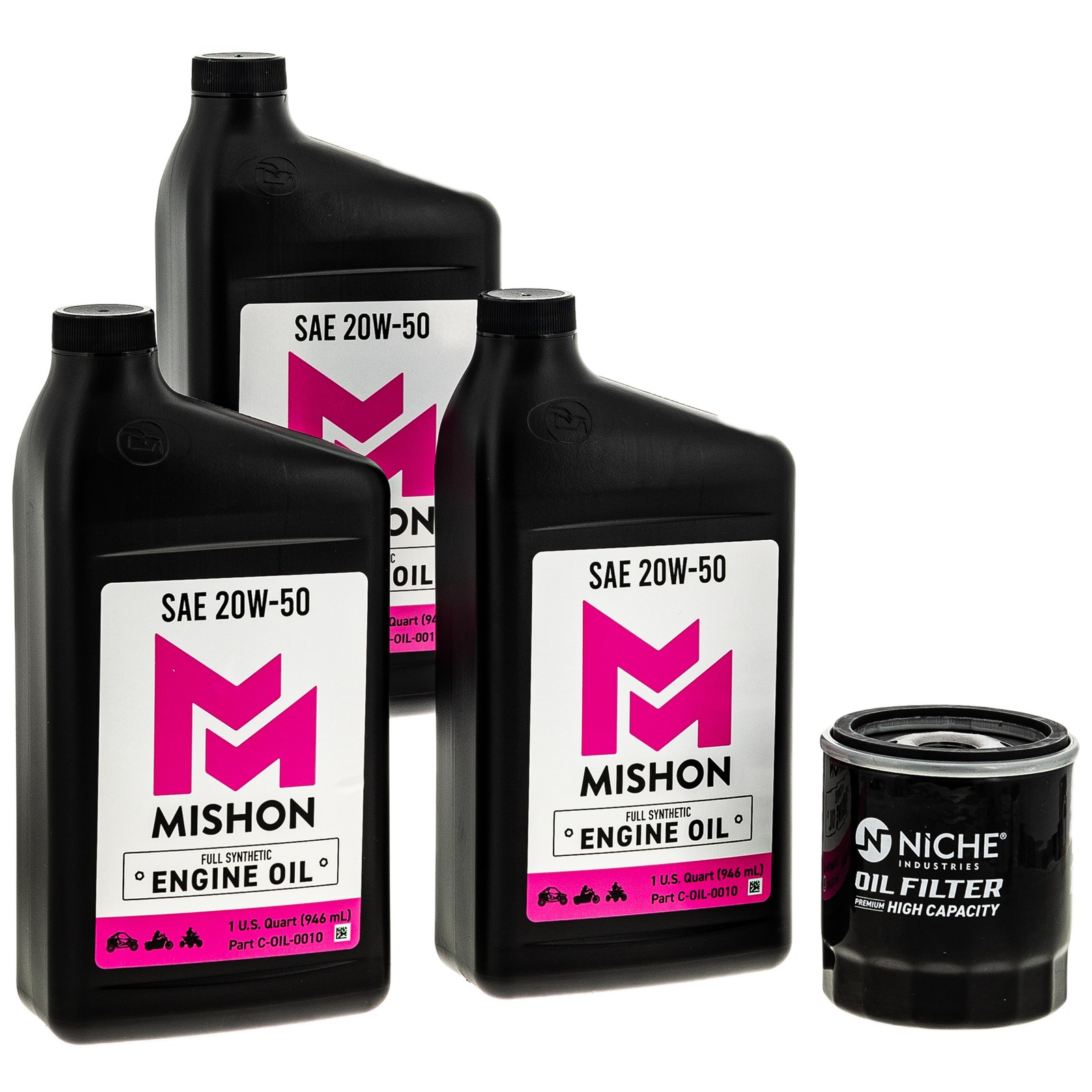 MISHON Engine Oil Change Kit for Harley-Davidson Dyna Street Bob Lo Night Train