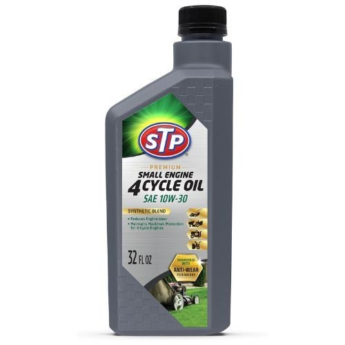 STP Premium Synthetic Blend 4 Cycle Small Engine Oil, SAE 10W-30, 32 fl oz *NEW*