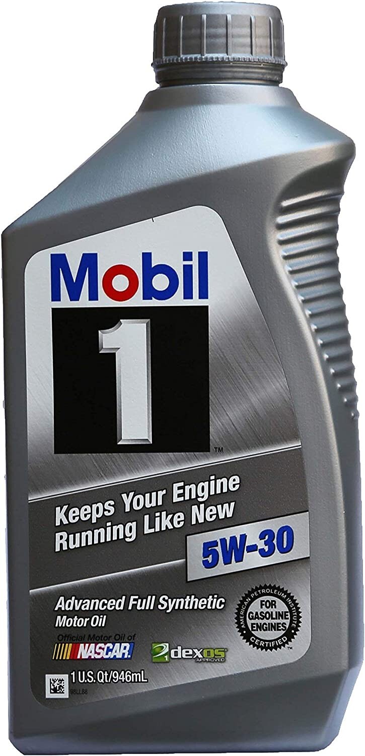 Mobil 1 Advanced Full Synthetic Motor Oil 5W-30, 6-pack of 1 quarts