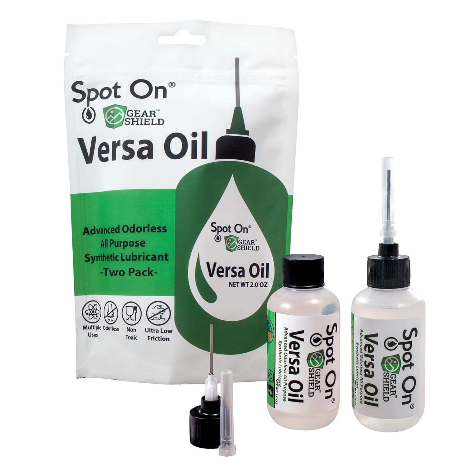 Full Synthetic Oil with Needle Oiler for Tools & Fishing Reels – 4 Oz
